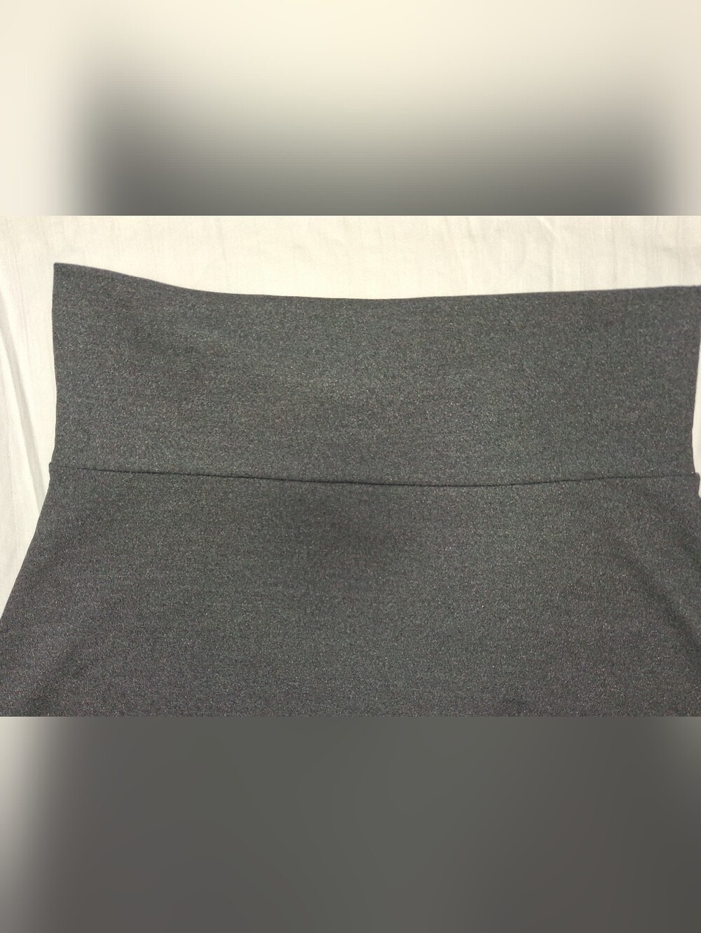 LULAROE GRAY SKIRT SZ LG - Picture 2 of 4